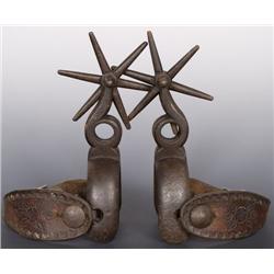 Heavy Iron Mexican Spurs.  