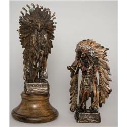 Carl Kauba. Pair of Bronze Sculptures.