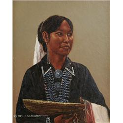 Hubert Wackerman. Pair of Oil Paintings