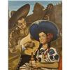 Image 1 : Mexican Painting. Oil on canvas.
