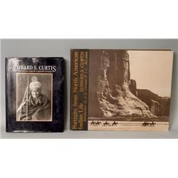 Two books about Edward S. Curtis.