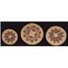 Image 1 : Three Navajo Wedding Baskets.