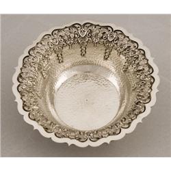 Edward H. Bohlin Silver Repousse Bowl.