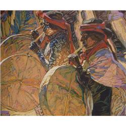 George Carlson. Seriagraph.