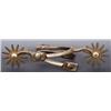 Image 1 : Mexican Silver Inlaid Spurs.