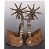 Image 1 : Mexican Silver Inlaid Spurs