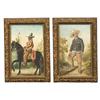 Image 1 : Two Mexican Folk Paintings. Oil onBoard