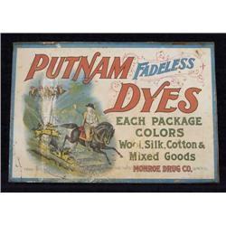 Putnam Fadeless Dyes Box.