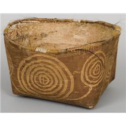 Athabascan Birchbark Basket.