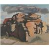 Image 1 : Louis Ribak. Gouache.