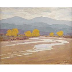 Sheldon Parsons.Oil on Board.