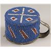Image 1 : Sioux Fully Beaded Tin Cup.