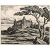 Image 1 : Birger Sandzen. Signed Lithograph print
