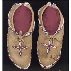 Osage Indian Moccasins