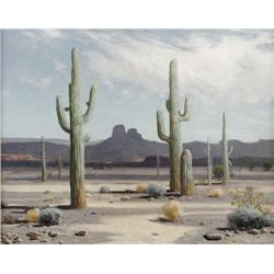 James Swinnerton. Oil on Canvas.