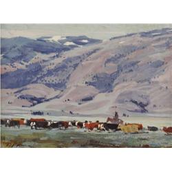 William Reese. Oil on Board.