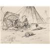 Image 1 : C.M. Russell Pen Sketches book.