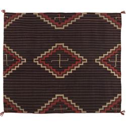 Navajo Wearing Blanket "MOKI" Style