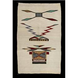 Navajo Kachina Rug.