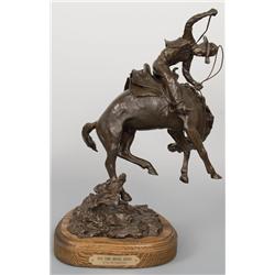 Earl Wesley Bascom. Bronze Sculpture.