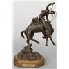 Image 1 : Earl Wesley Bascom. Bronze Sculpture. 