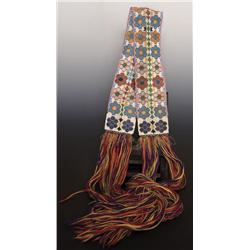 Ojibwa Mans Sash.