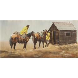Ron Haynes. Oil on Canvas.