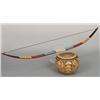 Image 1 : Indian Bow and Pottery Bowl.