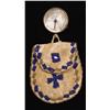Image 1 : Apache Partially Beaded Compass Pouch