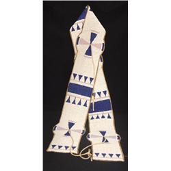 Lakota Fully Beaded Blanket Strip
