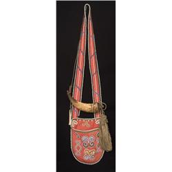 Tlinglet Indian Beaded Bandoleer Bag