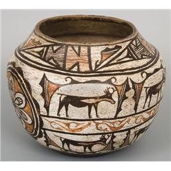 Zuni Deer Pot.