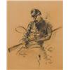 Image 1 : Maynard Dixon. Pastel and Charcoal on P
