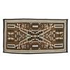 Image 1 : Navajo Weaving. Two Grey Hills Area