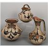 Image 1 : Three Santa Domingo Pots.