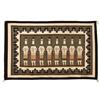 Image 1 : Navajo Weaving. Two Grey Hills Area