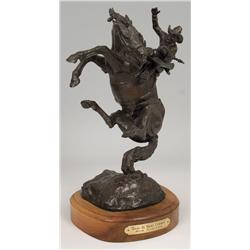 Bob Scriver. Bronze Sculpture. 