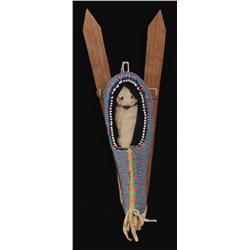 Kiowa Toy Cradleboard With Doll.