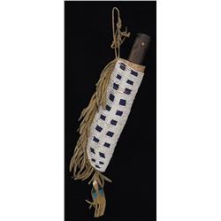 Cheyenne Knife Scabbard and Knife