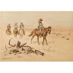 Leonard Reedy. Watercolor.