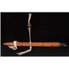 Image 1 : Nothern Plains Flute and Peyote Rattle.