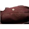Image 9 : Hermes Burgundy Canvas Sac Fourre PM Tote Bag