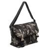Image 2 : Prada Gray Camouflage Tessuto Nylon Messenger Bag