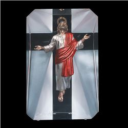 Christopher Pardell, "Resurrection" Limited Edition Mixed Media Lucite Sculpture