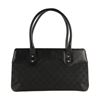 Image 2 : Gucci Horsebit Chain Shoulder Bag Black Gg Canvas Tote