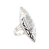 Image 1 : 0.50 ctw Diamond Ring - 14KT White Gold