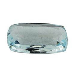 9.94 ct.Natural Cushion Cut Aquamarine