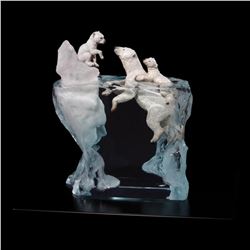 Kitty Cantrell, "A Mother's Calling" Limited Edition Mixed Media Lucite Sculptur