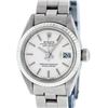 Image 1 : Rolex Ladies Stainless Steel Silver Index Oyster Band 26MM Datejust Wristwatch