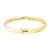 Image 2 : 4.10 ctw Yellow Sapphire Bangle Bracelet - 18KT Yellow Gold